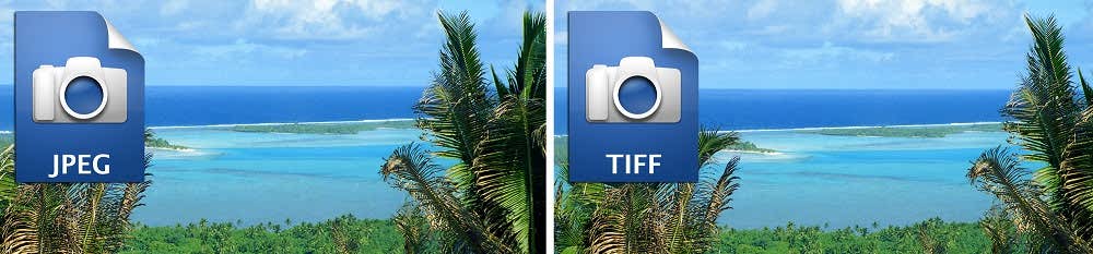 مقایسه TIFF و JPEG