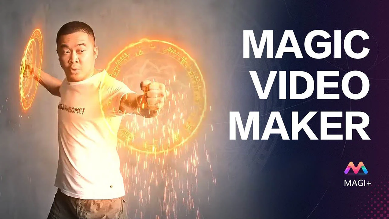 برنامه ساخت تیزر تبلیغاتی magic video maker